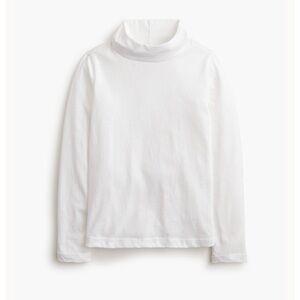 NWT! J Crew Factory - Crewcuts Girl’s Long-Sleeve Turtleneck - White - XXL